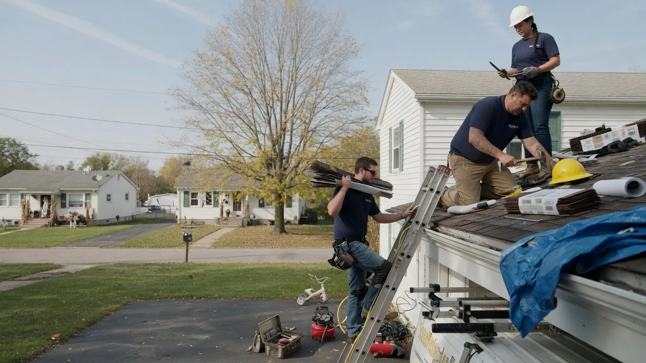 Local Roofing Contractors in Leavenworth, KS near me